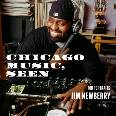 Chicago Music, Seen by Jim Newberry. Image of book cover.